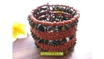 Natural Beads Stone Cuff Bracelets Designs